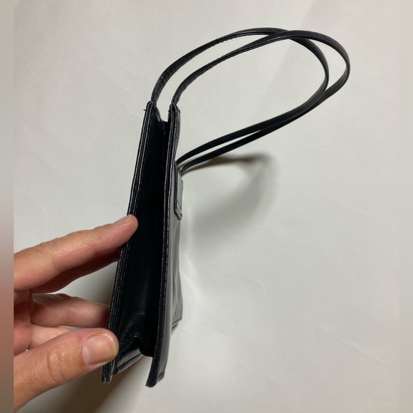 Kookai Vintage 1998 Leather Purse Minimalist Black - Picture 6 of 10